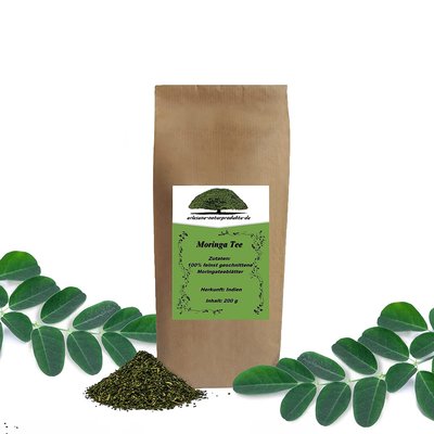 Moringa Tee 200g feinst geschnitten, Premium Qualität
