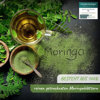 Moringa Tee 200g feinst geschnitten, Premium Qualität