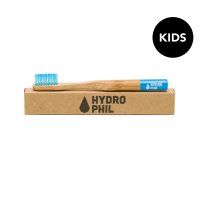 Hydrophil nachhaltige Kinderzahnbürste Blau/ extra...