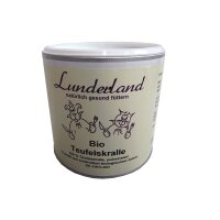 Lunderland BIO Teufelskralle 100g Einzelfuttermittel für Hunde + Dosierlöffel