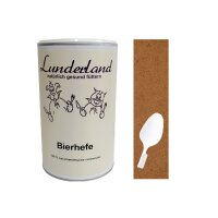Lunderland Bierhefe 700g inkl. Löffel...