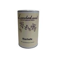 Lunderland Bierhefe 700g inkl. Löffel Einzelfuttermittel für Hunde + Katzen