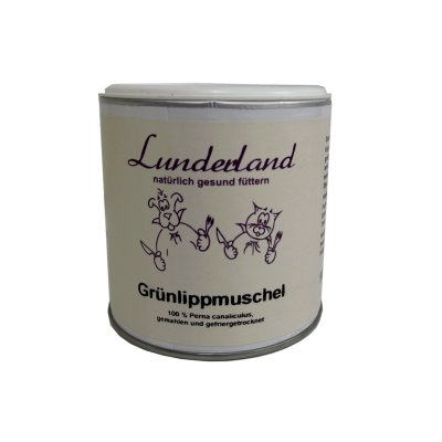 Lunderland Grünlippmuschelpulver 100g