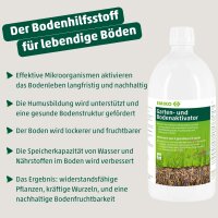 Emiko EM Garten und Bodenaktivator 1L Effektive Mikroorganismen für kräftige Pflanzen