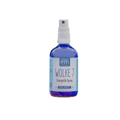 EM Chiemgau Energetik Spray 100ml Wolke 7  mit Manju und YoGo Kugel