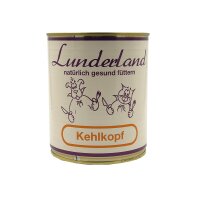 Lunderland Kehlkopf 800g 100% Rinderkehlkopf / Hundefutter Nassfutter Ergänzungsfuttermittel