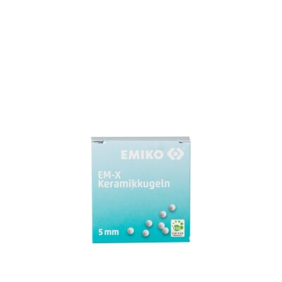 Emiko EM-X Keramik Kugeln 5mm, 140 g verbessern die Qualität des Wassers