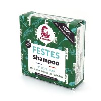 Lamazuna Festes Shampoo Spirulina für fettiges Haar 76g