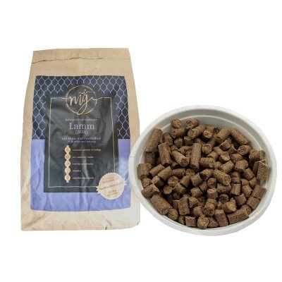 My Trockenfutter Weidelamm mit Hirse und Pastinake 5kg mÿ kaltgepresst für Hunde ohne künstliche Zusatzstoffe