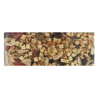 Paul & Paulina Gretas Obstgarten 750g Obstmix mit Apfel Banane Birne Erdbeere für Hunde barf