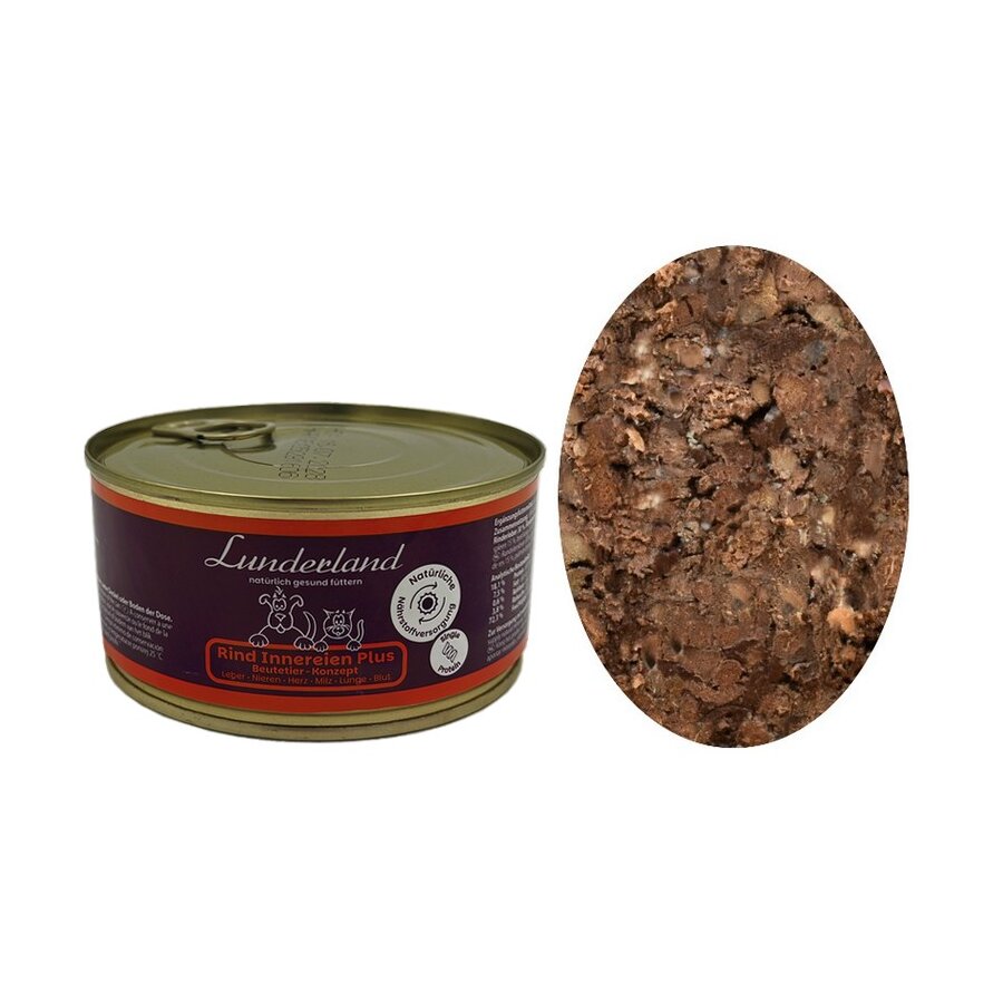 L Rind Lunderland Rind Innereien Plus 300g 100% Rinderinnereien mit Leber Ni ...
