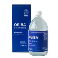 OSiBA Basenkolloid 1L Glasflasche basisches Nahrungsergänzungsmittel 