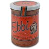 Ebbi BIO Hundefutter Geflügel Pur 400g Glas mit Pute, Hähnchen, Hähnchenherzen, Hähnchenleber