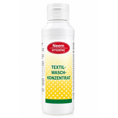 Neem Textil Waschkonzentrat 250ml für Bettwäsche Matratzen Wolle und Textilien
